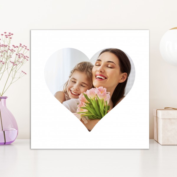 Heart Shaped Canvas - 85% off with MUM85